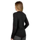 Milwaukee Tool Womens FREEFLEX Hybrid Tee - Long Sleeve Black L