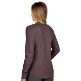 Milwaukee Tool Womens FREEFLEX Hybrid Tee - Long Sleeve Purple XL
