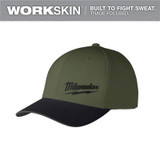 Milwaukee Tool WORKSKIN Performance Fitted Hat - Large/Extra Large - Green