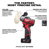 Milwaukee Tool M12 Variable Speed Polisher/Sander Kit