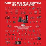 Milwaukee Tool M12 FUEL 3/8" Extended Reach High Speed Ratchet Kit