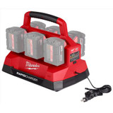 Milwaukee Tool M18 PACKOUT Six Bay Rapid Charger