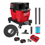 Milwaukee Tool M18 FUEL 9 Gallon Dual-Battery Wet/Dry Vacuum Kit