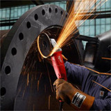 Milwaukee Tool 13 Amp 5" Small Angle Grinder Trigger Grip, Lock-On