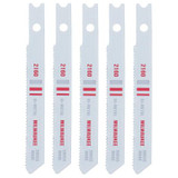 Milwaukee Tool 2-3/4" 24 TPI Bi-Metal Jig Saw Blade (5 PK)