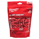 Milwaukee Tool 100 Pair Ear Plugs
