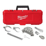 Milwaukee Tool 2" - 4" Head Attachment Kit for Milwaukee® 7/8" Sectional Cable