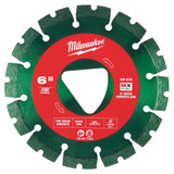 Milwaukee Tool Green 6" x .100" Diamond Blade for Green Concrete