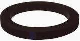 2-1/2" Cam & Groove Gasket Black Buna-N Nitrile Rubber