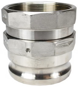 3" Type A Swivel Cam & Groove Adapter