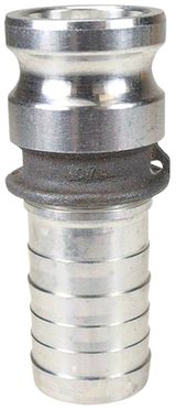 3" Aluminum Type E Cam & Groove Adapter x Hose Shank