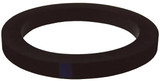 4" Cam & Groove Black Nitrile Buna-N Gasket