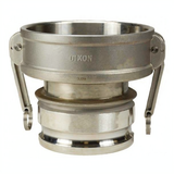 4" x 3" Stainless Steel Type DA Camlock Reducer Coupler Adapter