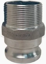 6" Type F Cam & Groove Adapter