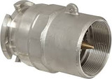 2" Stainless Steel Bayonet Dry Disconnect Adapter