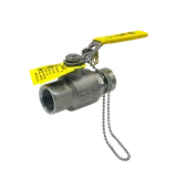 Stainless Steel Full Port Ball Valve with Hose Cap