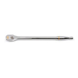 GearWrench 1/4 Inch Drive 120XP Full Polish Chrome Extra Long Handle Teardrop Ratchet