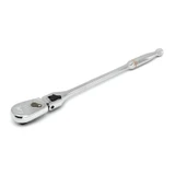 GearWrench 1/2 Inch Drive 90-Tooth Locking Flex Head Teardrop Ratchet 17 Inch