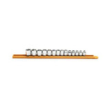 GearWrench 14 Piece 3/8 Inch Drive 6 Point Stubby Socket Set Metric