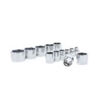 GearWrench 13 Piece 3/8 Inch Drive 6 Point Stubby Socket Set SAE