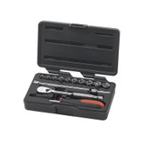 GearWrench 14 Piece 1/4 Drive 6 Point Metric Mechanics Tool Set