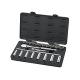 GearWrench 23 Piece 1/2 Inch Drive 6 Point Standard & Deep SAE Mechanics Tool Set