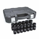 GearWrench 13 Piece 1/2 Inch Drive 6 Point Standard Universal Impact SAE Socket Set