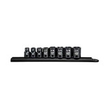 GearWrench 8 Piece 3/8 Inch Drive 6 Point Standard Impact SAE Socket Set