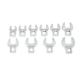 GearWrench 10 Piece 3/8 Inch Drive Crowfoot Metric Wrench Set
