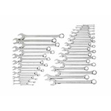 GearWrench 44 Piece 12 Point Long Pattern Combination SAE/Metric Wrench Set