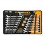 GearWrench 20 Piece 72-Tooth SAE/Metric Ratcheting Combination Wrench Set