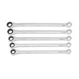 GearWrench 5 Piece 72-Tooth 12 Point XL GearBox Double Box Ratcheting Metric Wrench Add-On Set