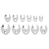 GearWrench 11 Piece 3/8 Inch Drive Ratcheting Crowfoot SAE Wrench Set