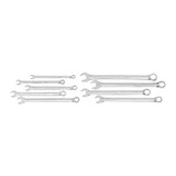GearWrench 9 Piece 12 Point Long Pattern Combination Metric Wrench Set with Tool Roll