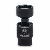 GearWrench 3/8 Inch Drive 6 Point Standard X-Core Pinless Impact Universal Metric Socket 21mm