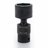 GearWrench 1/2 Inch Drive 6 Point Standard X-Core Pinless Impact Universal SAE Socket 1 Inch