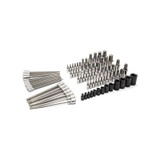 GearWrench 80 Piece 1/4 Inch, 3/8 Inch & 1/2 Inch Drive Hex/Ball End Hex/Tamper Proof Torx/E-Torx/Torx Bit Socket Set