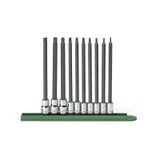 GearWrench 10 Piece 1/4 Inch & 3/8 Inch Drive Long Torx Bit Socket Set