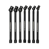 GearWrench 7 Piece 3/8 Inch Drive 6 Point X-Core Pinless Universal Impact Metric Extension Socket Set