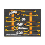 GearWrench 5 Piece PITBULL Cushion Grip Pliers Set in Foam Storage Tray