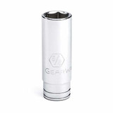 GearWrench 3/8 Inch Drive 6 Point Deep SAE Socket 5/8 Inch