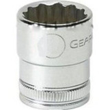 GearWrench 1/2 Inch Drive 12 Point Standard Metric Socket 16mm