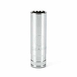 GearWrench 1/4 Inch Drive 12 Point Deep Metric Socket 10mm