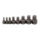 GearWrench 8 Piece Metric Hex Insert Bit Set for 6 & 12 Point Wrenches