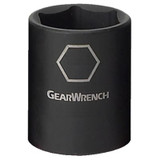 GearWrench 1/2 Inch Drive 6 Point Deep Impact SAE Socket 7/8 Inch