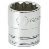 GearWrench 3/8 Inch Drive 12 Point Standard SAE Socket 3/8 Inch