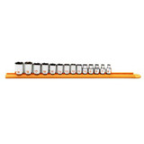 GEARWRENCH 14 Piece 3/8" Drive 6 Point Metric Hi-Viz Socket Set