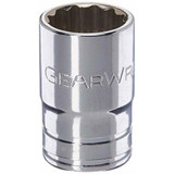 GearWrench 1/4 Inch Drive 12 Point Standard SAE Socket 7/16 Inch