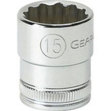 GearWrench 1/4 Inch Drive 12 Point Standard Metric Socket 12mm