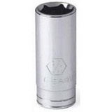 GearWrench 3/8 Inch Drive 12 Point Deep SAE Socket 1 Inch